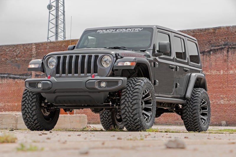 2.5 Inch Lift Kit | 4-Door | Jeep Wrangler Unlimited Rubicon 4WD (2024-2025)