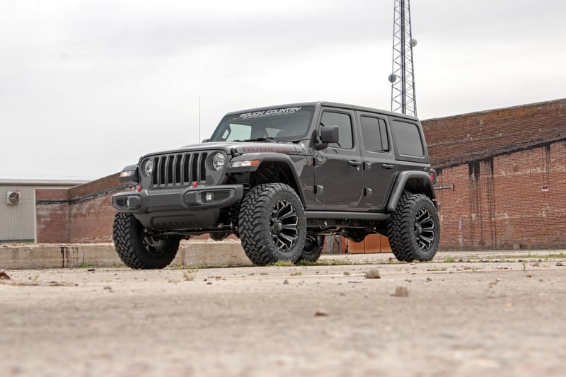 2.5 Inch Lift Kit | 4-Door | Jeep Wrangler Unlimited Rubicon 4WD (2024-2025)
