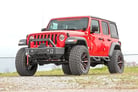 N3 Steering Stabilizer Dual 2.5-8 Inch Lift Jeep Gladiator JT/Wrangler JL 18-25 by Rough Country