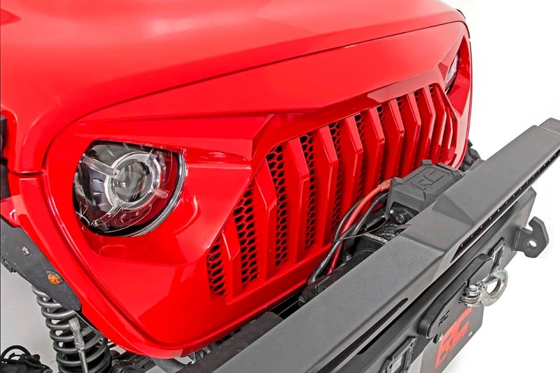 Replacement Grille | Angry Eyes | Jeep Gladiator JT/Wrangler JL 4WD (18-25)