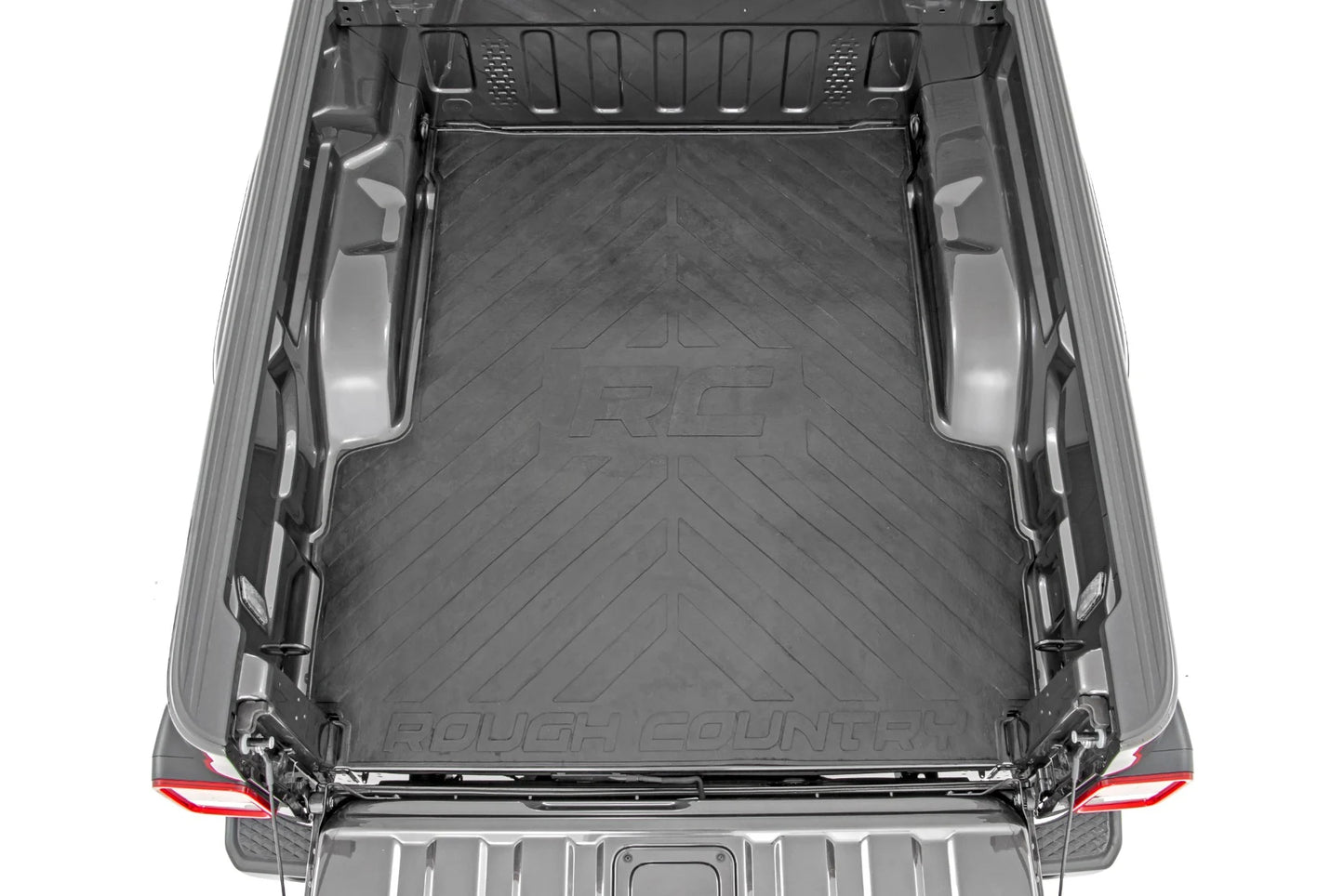 Bed Mat 5' Bed RC Logo Jeep Gladiator JT 4WD 20-25 by Rough Country