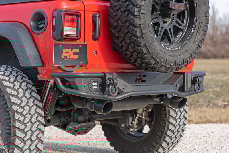 Rear Bumper | Tubular | Jeep Wrangler JL (18-25)/Wrangler Unlimited (18-25)