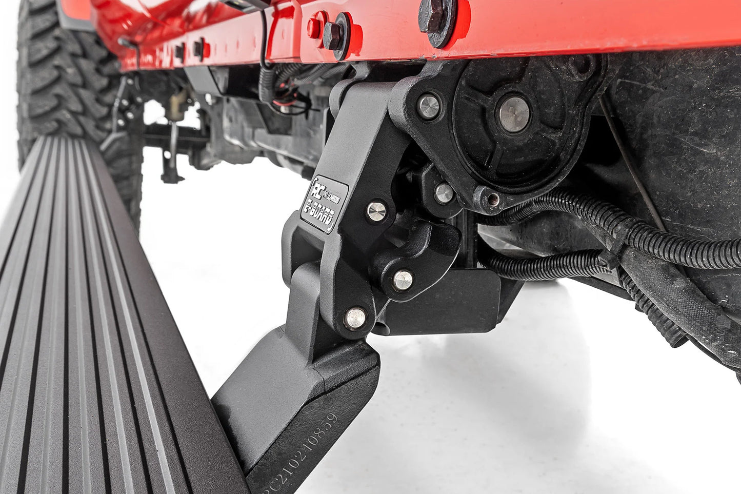 Power Running Boards Dual Electric Motor Jeep Gladiator JT 4WD 20-25 by Rough Country