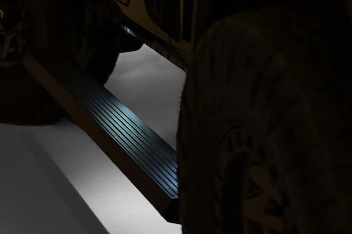 Power Running Boards Dual Electric Motor Jeep Gladiator JT 4WD 20-25 by Rough Country