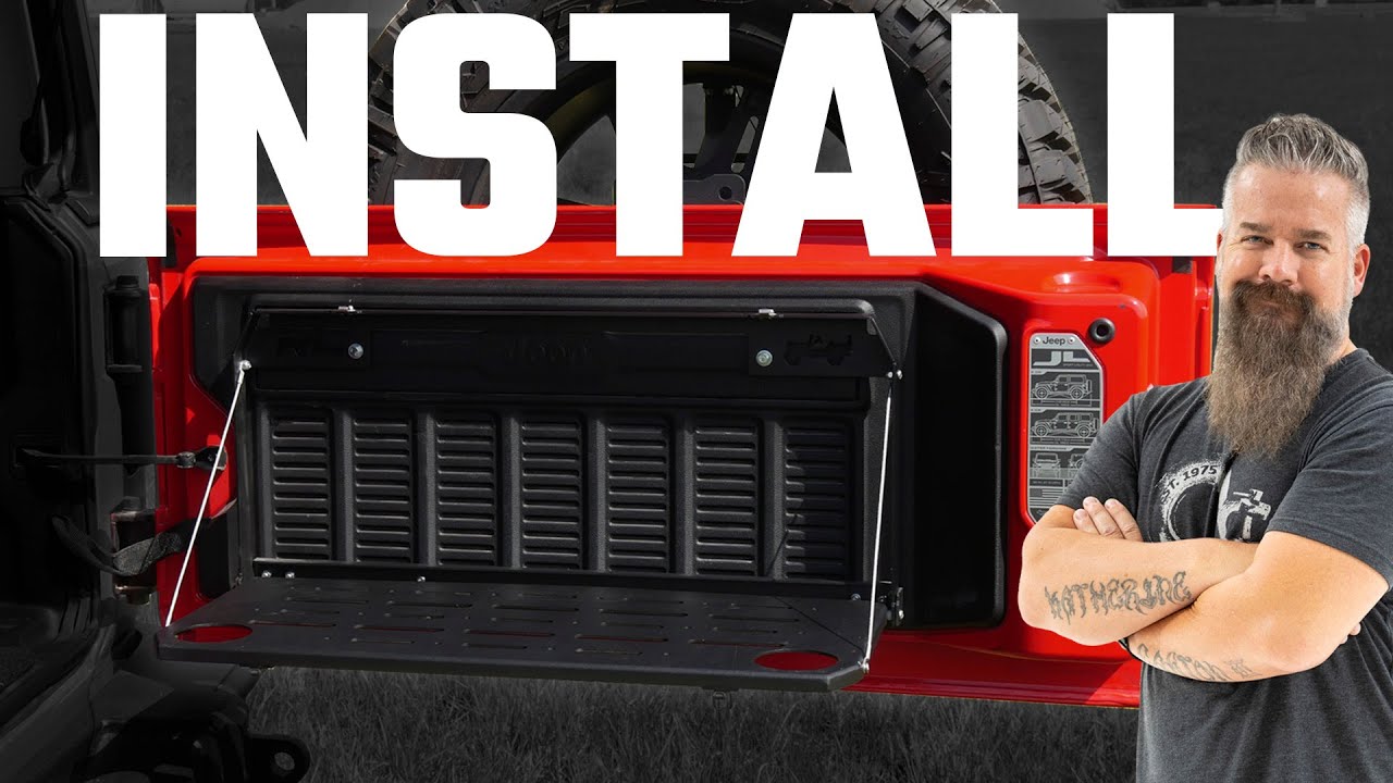 Tailgate Table | Jeep Wrangler JL (18-25)/Wrangler Unlimited (18-25)
