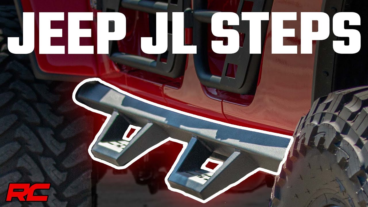 Contoured Drop Steps | 2 Door | Jeep Wrangler JL 4WD (2018-2025)