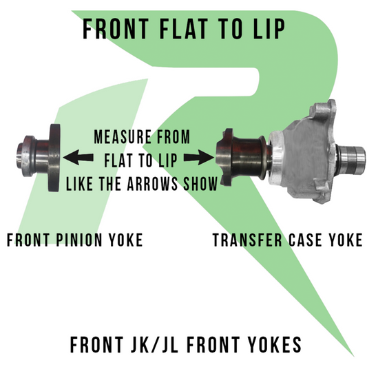 Revolution Gear Heavy-Duty Jeep Wrangler JL Front 1350 CV Driveshaft