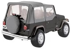Complete Replacement Soft Top Jeep Wrangler YJ 87-95 CJ7 76-86 by Rampage Products