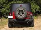 Rugged Ridge XHD Rear Corner Guards for 07-18 Jeep JK 2-Door