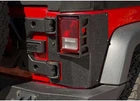 Rugged Ridge XHD Rear Corner Guards for 07-18 Jeep JK 2-Door