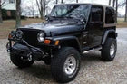 Zone Offroad 4-Inch Suspension Lift Kit Nitro Shocks Jeep Wrangler TJ