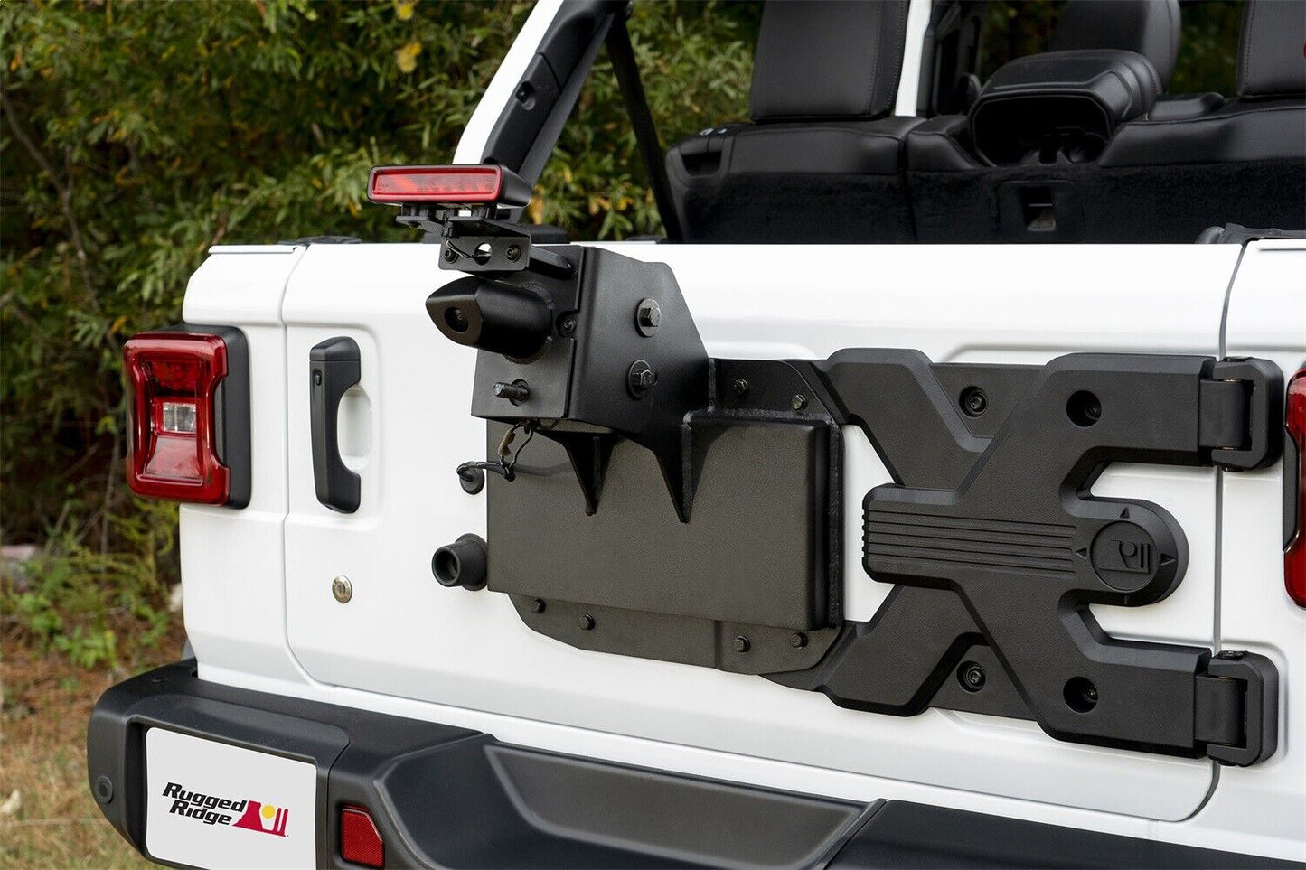 Spartacus HD Tire Carrier Wheel Mount Jeep Wrangler JL 18-24 by Rugged Ridge