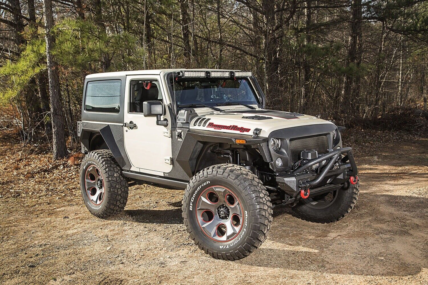 XHD Armor Fenders  Wrangler (JK) By Rugged Ridge