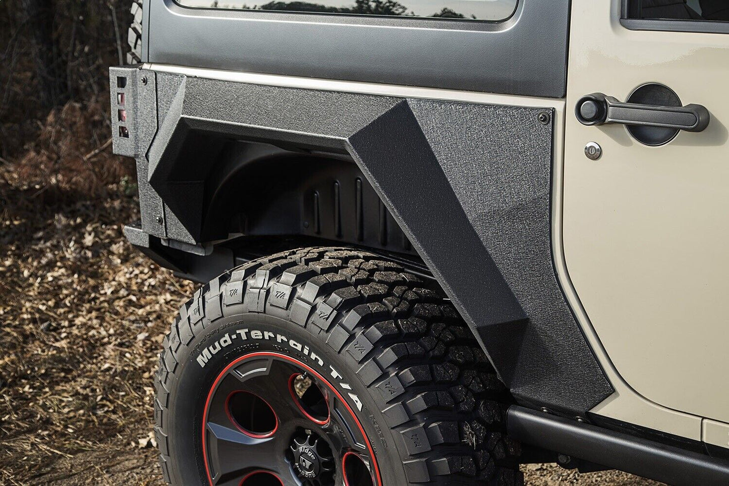 XHD Armor Fenders  Wrangler (JK) By Rugged Ridge