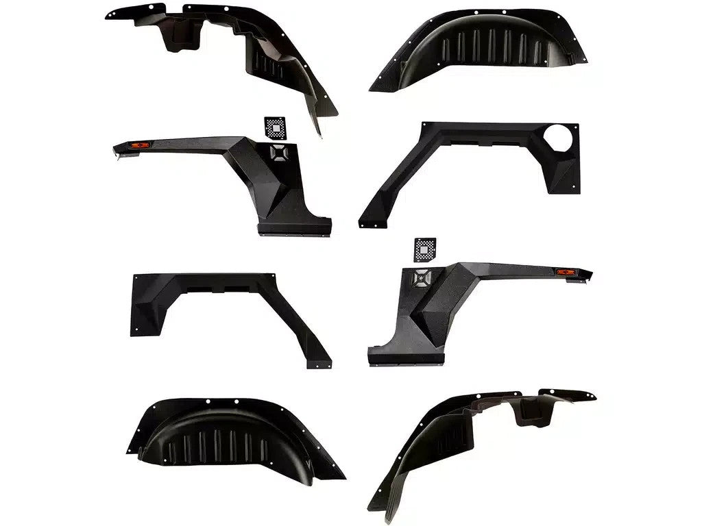 Rugged Ridge XHD Fender Flares & Liners Kit 2-Door Jeep JK