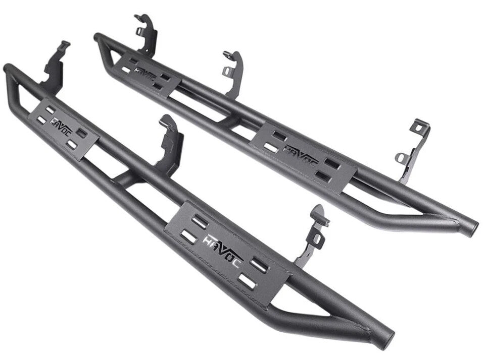 Havoc Offroad TrailCrawler Steps: Rugged 2021-2025 Bronco 2-Door Side Steps