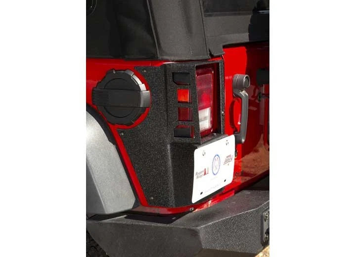 Rugged Ridge XHD Rear Corner Guards for 07-18 Jeep JK 2-Door