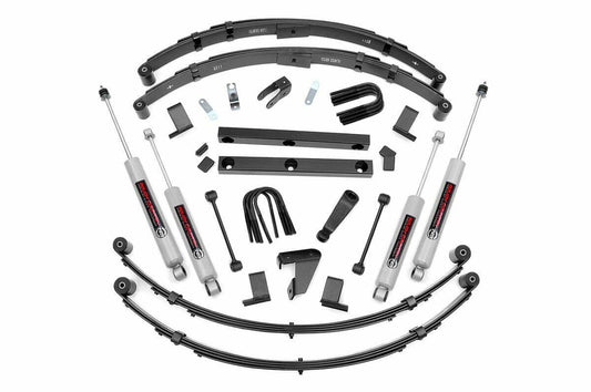 4 Inch Lift Kit Jeep Wrangler YJ 4WD 87-95 by Rough Country