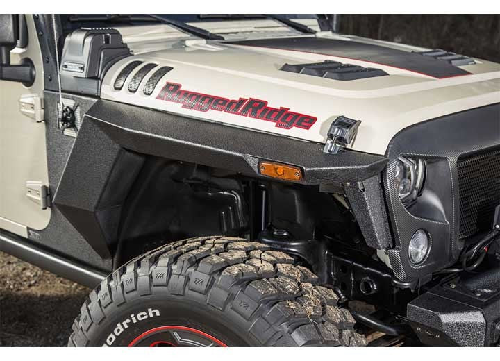 Rugged Ridge XHD All-Weather Floor Liner Kit for 07-18 Jeep Wrangler JKU 4-Door
