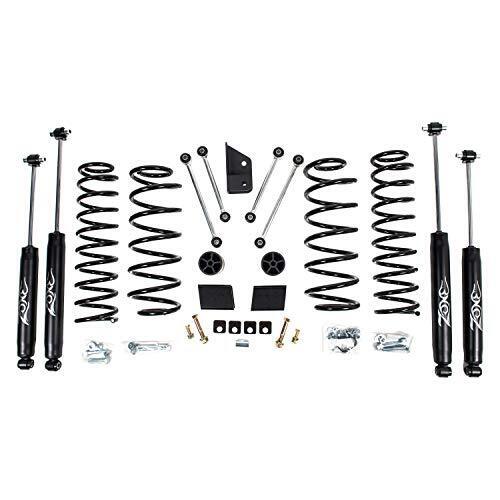 3 Inch Lift Kit w/ Fox or Nitro Shocks Jeep Wrangler JL 4-Door 18-25 by Zone Offroad