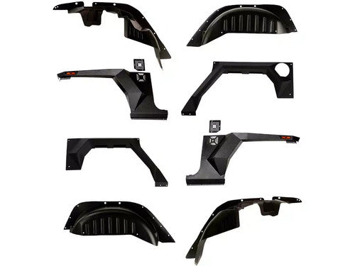 Rugged Ridge XHD Fender Flares & Liners Kit 2-Door Jeep JK