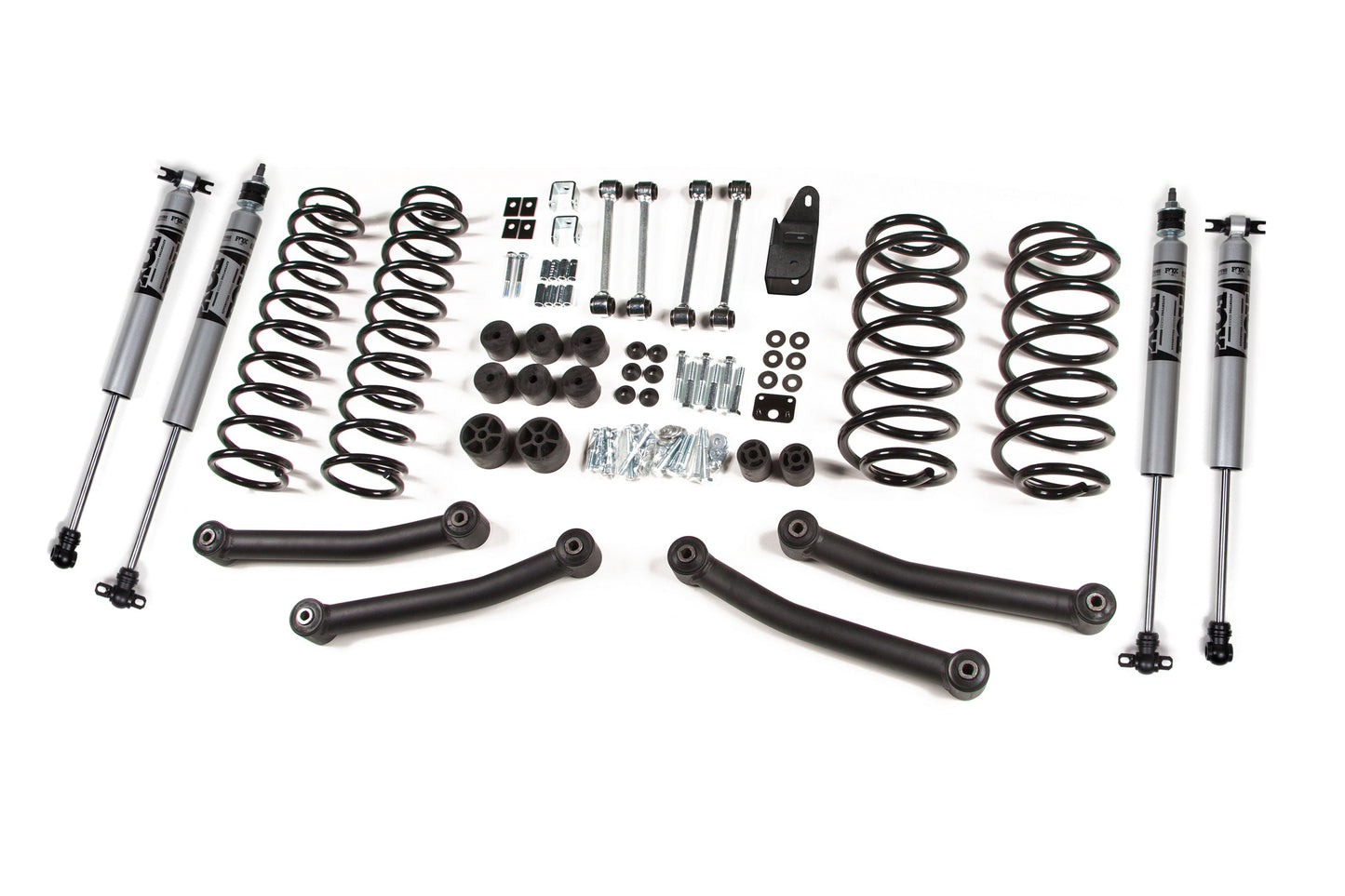 4 Inch Lift Kit Jeep Wrangler TJ 03-06 by Zone Offroad