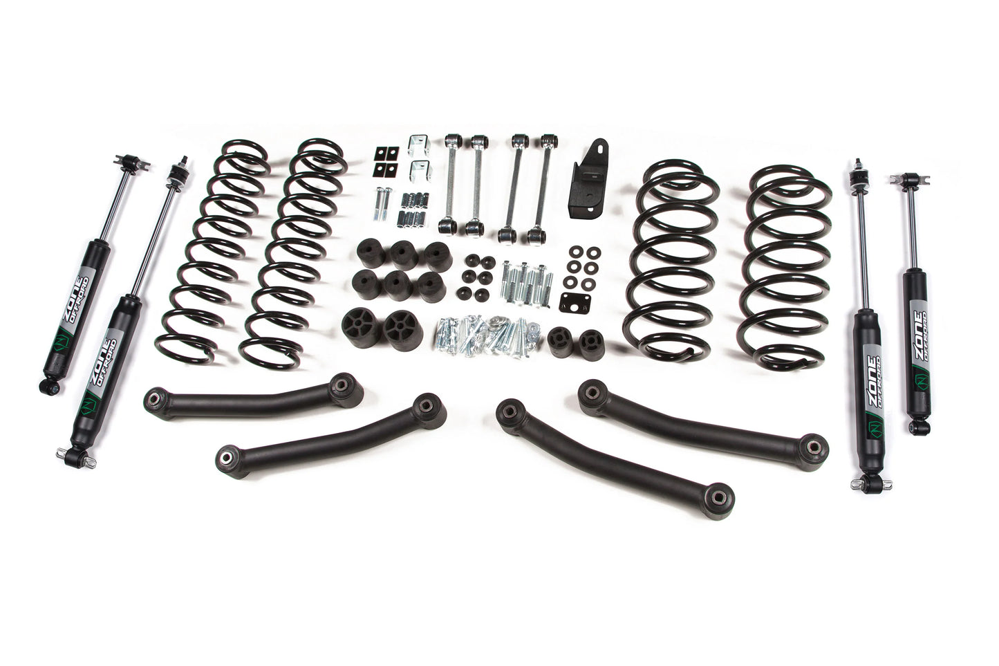 4" Suspension Lift w/ Nitro Shocks Jeep Wrangler TJ  97-02 by Zone Offroad