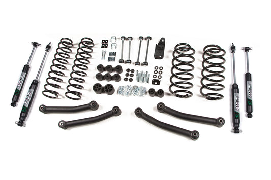 4" Suspension Lift w/ Nitro Shocks Jeep Wrangler TJ  97-02 by Zone Offroad