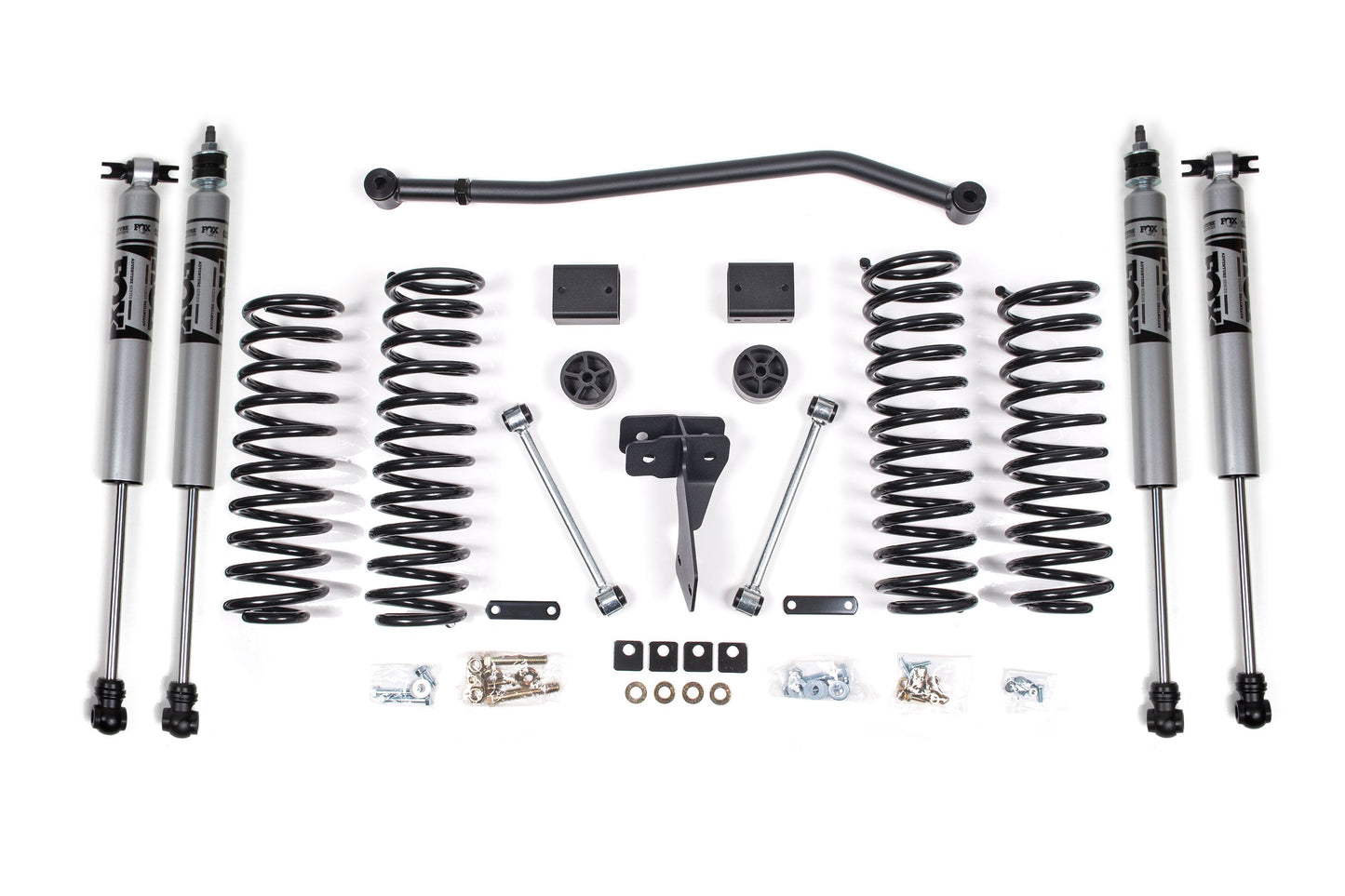 4 Inch Lift Kit Jeep Wrangler JK 07-11 4-Door by Zone Offroad