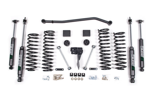 4 Inch Lift Kit Jeep Wrangler JK 07-11 4-Door by Zone Offroad