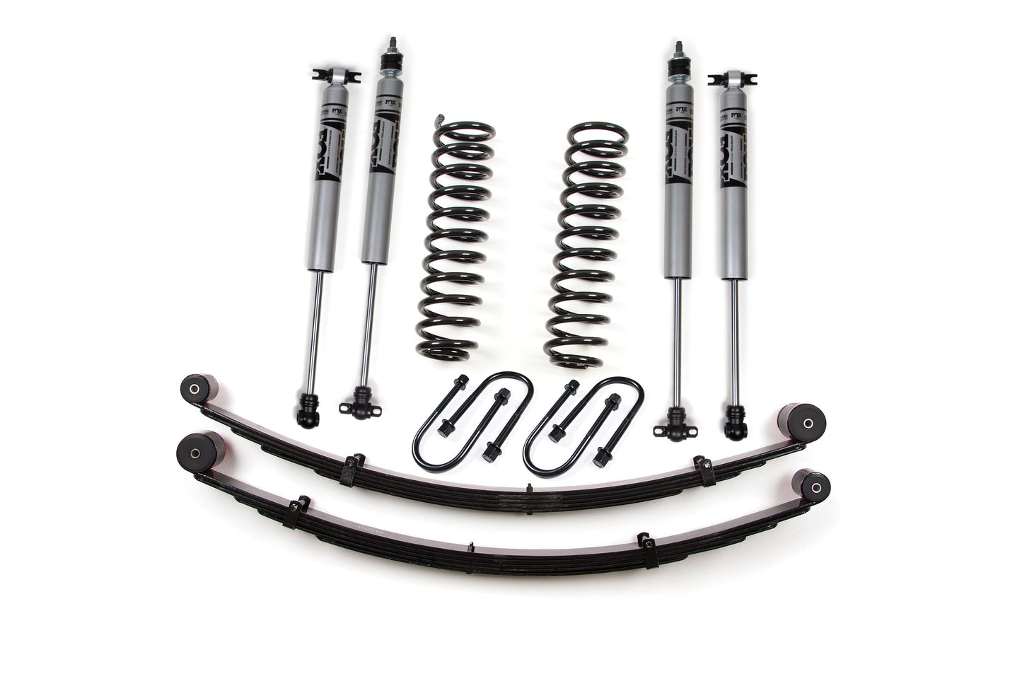 3 Inch Lift Kit w/ Springs Jeep Cherokee XJ 84-01 by Zone Offroad