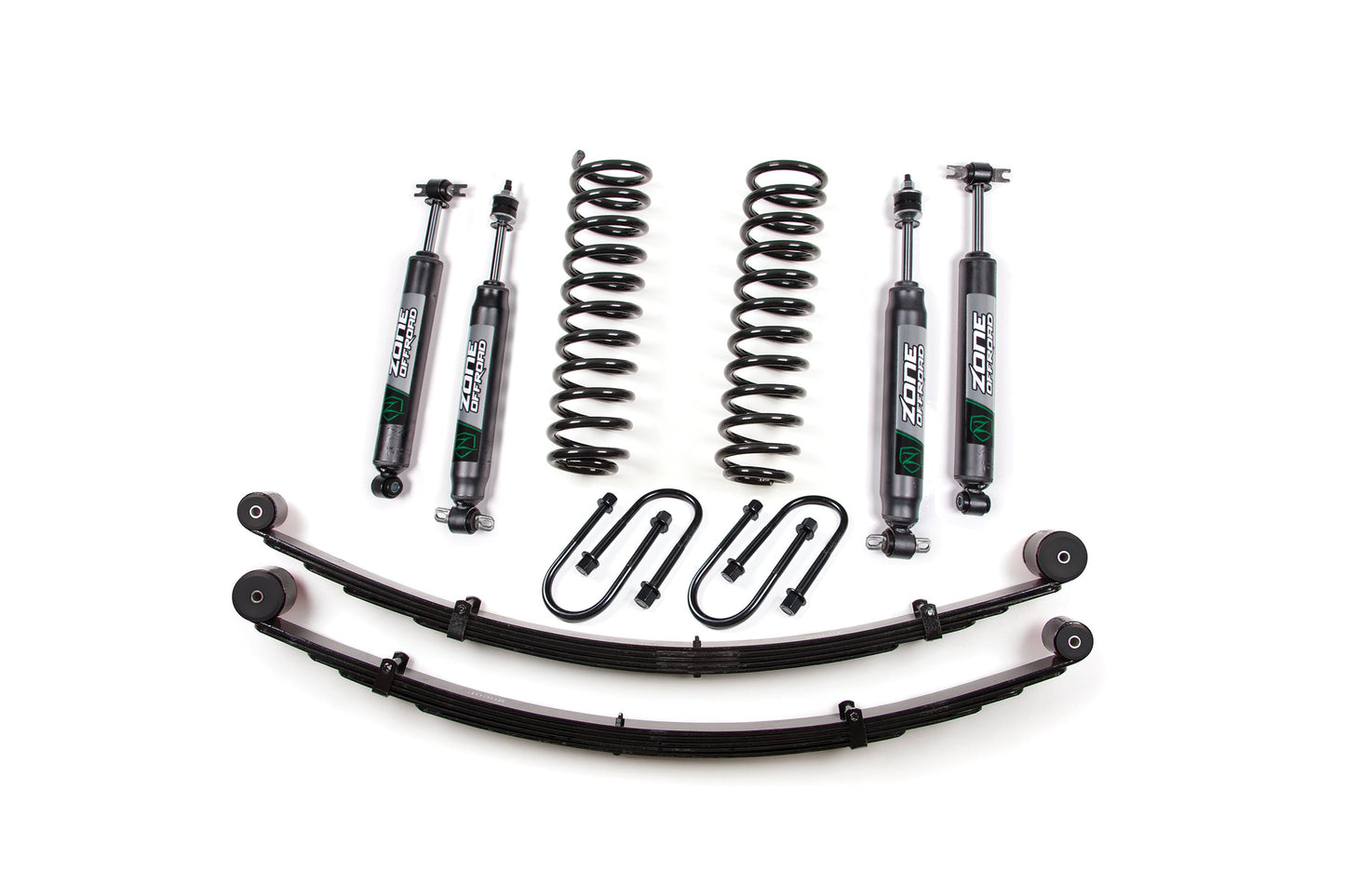 3 Inch Lift Kit w/ Springs Jeep Cherokee XJ 84-01 by Zone Offroad
