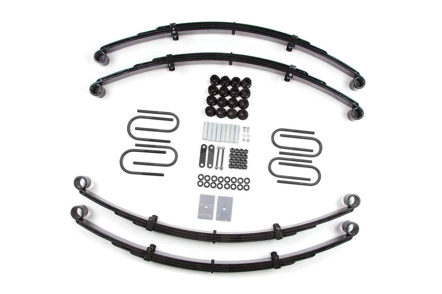 Rugged Jeep Wrangler YJ 2-Inch Suspension Lift Kit for 31-inch Tires