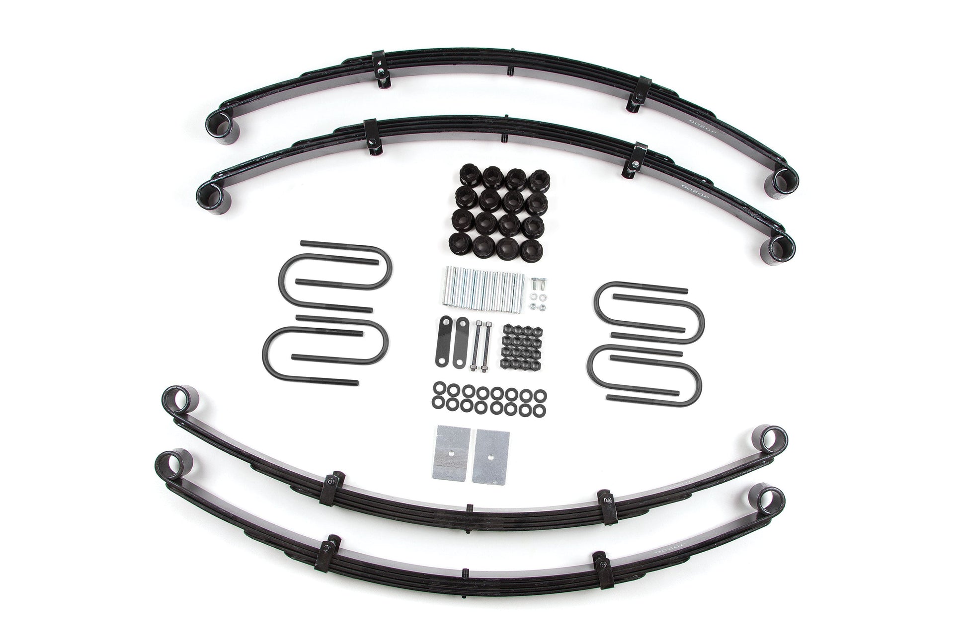 Rugged Jeep Wrangler YJ 2-Inch Suspension Lift Kit for 31-inch Tires