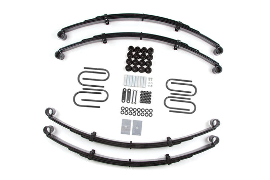 Rugged Jeep Wrangler YJ 2-Inch Suspension Lift Kit for 31-inch Tires