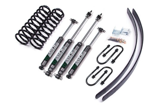 Zone Offroad 3-Inch Lift Kit Jeep Cherokee XJ Suspension Upgrade