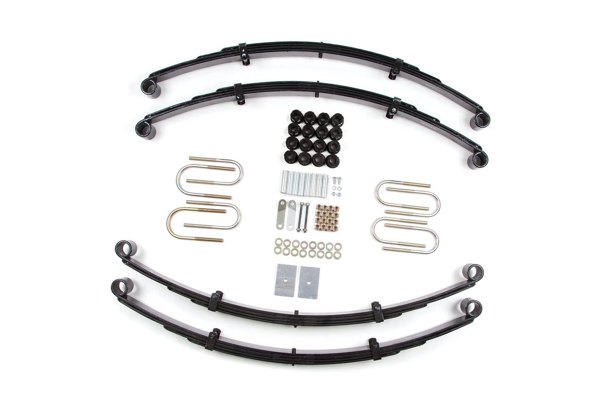 Rugged Jeep Wrangler YJ 2-Inch Suspension Lift Kit for 31-inch Tires
