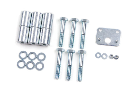 1-5/8" Transfer Case Drop Kit Jeep Wrangler TJ 03-06 by Zone Offroad