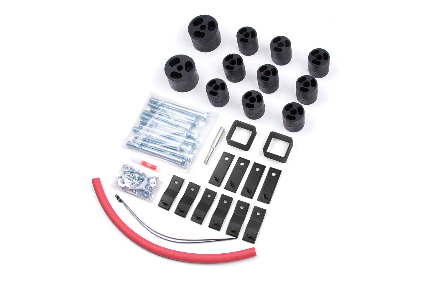 2 Inch Body Lift Jeep Wrangler YJ w/ Manual Transmission  Gas 4WD 87-95 by Zone Offroad