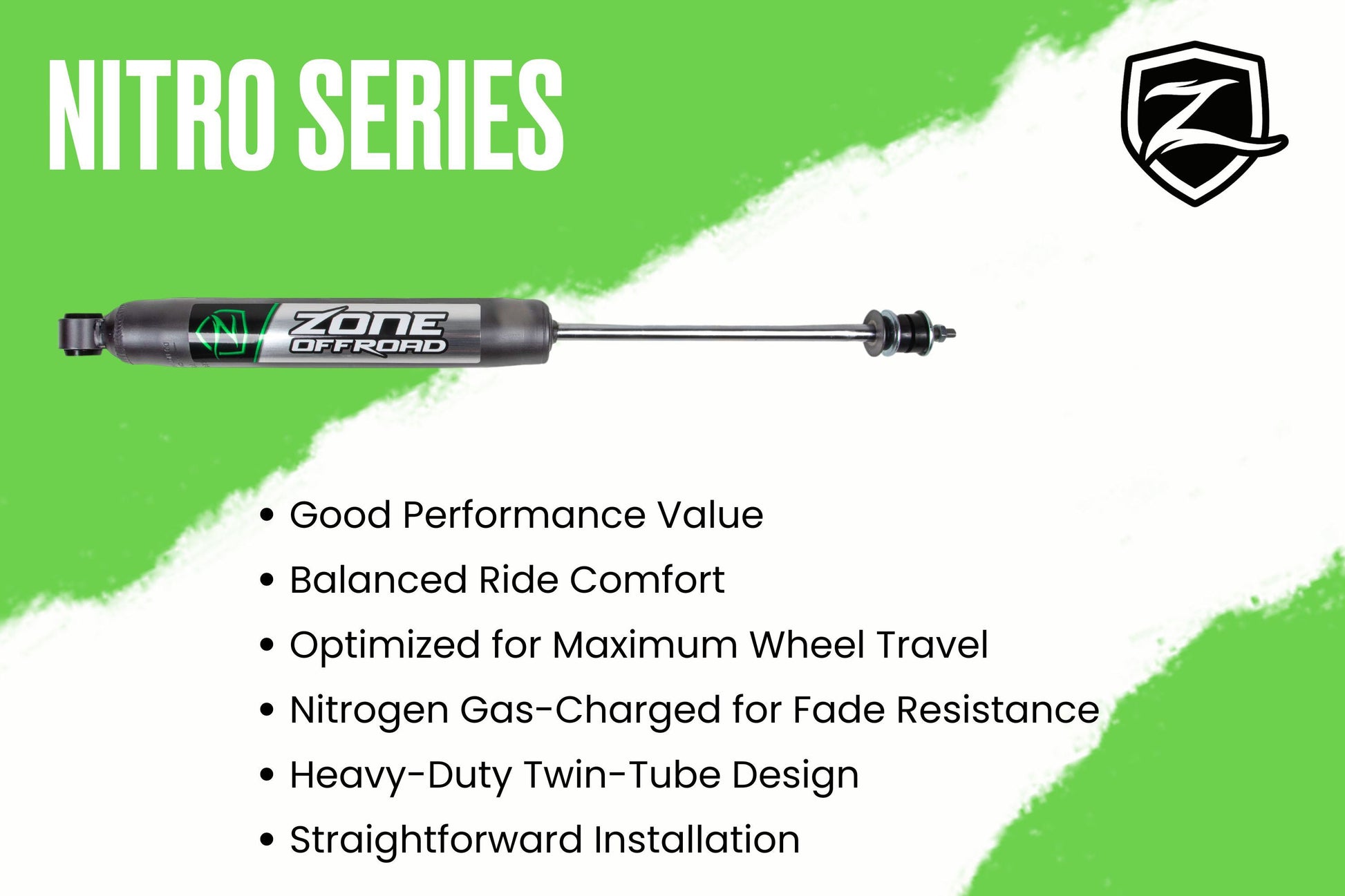 Zone Offroad 2-Inch Leveling Kit Jeep Gladiator JT, 35-inch Tire Ready